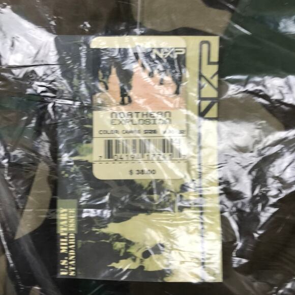 Northern Explosion Military Militia Camaflage Cargo Pants Size W40 x L32 NWT - Picture 2 of 5